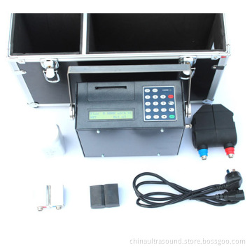 Hold-Held Ultrasonic Flow Meter with Online Printing